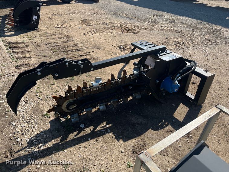 image for item JS9993 Skid steer trencher