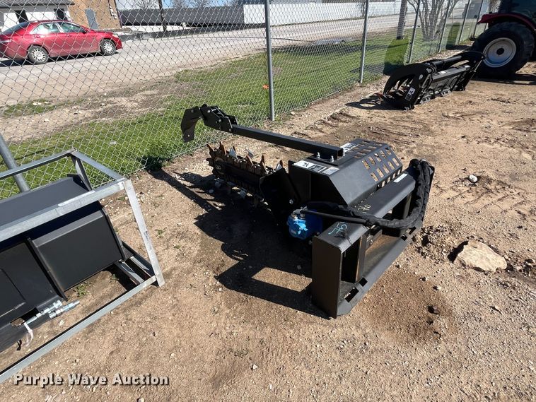 image for item JS9993 Skid steer trencher