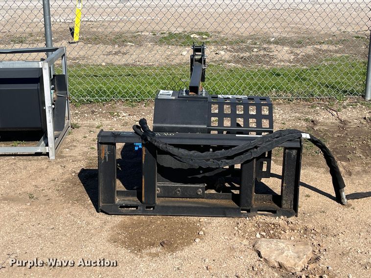 image for item JS9993 Skid steer trencher