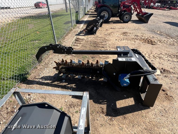 image for item JS9993 Skid steer trencher