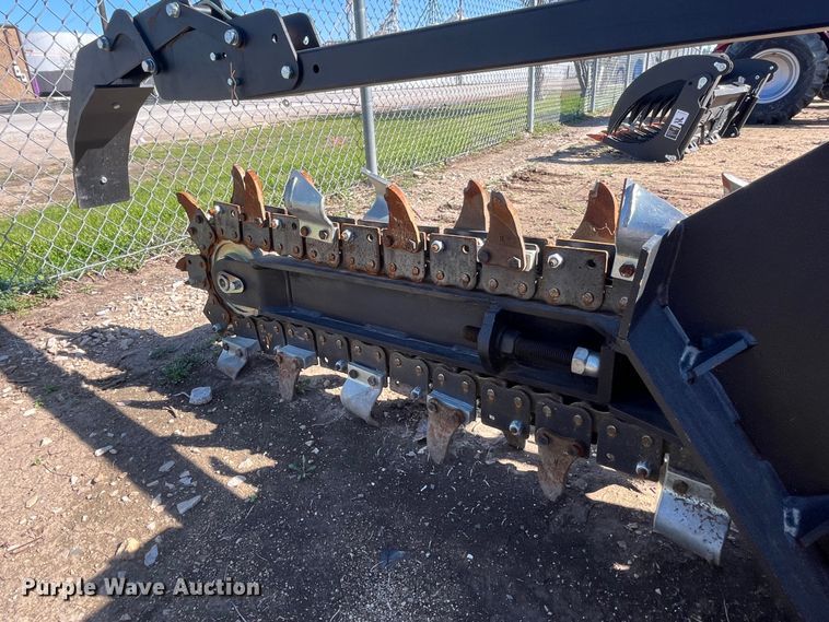 image for item JS9993 Skid steer trencher