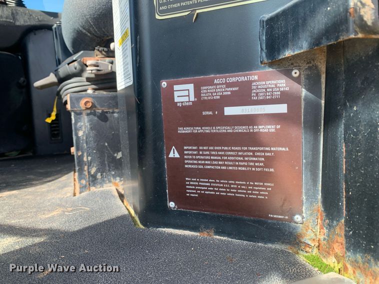 image for item KX9851 2005 Ag-Chem 8103 applicator