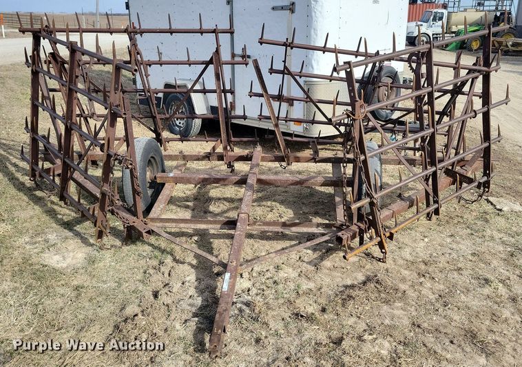 image for item LC9848 Spike tooth drag harrow