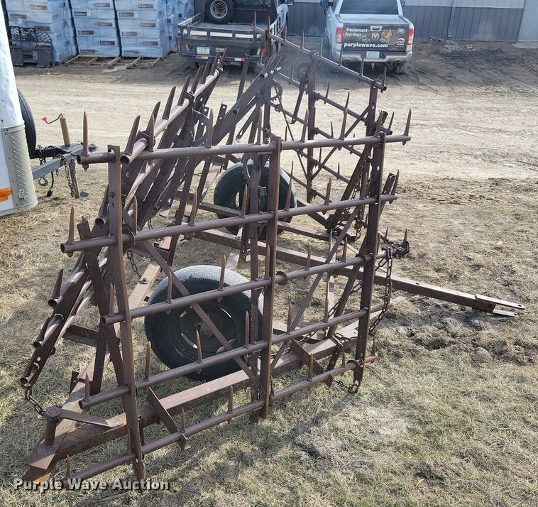 image for item LC9848 Spike tooth drag harrow