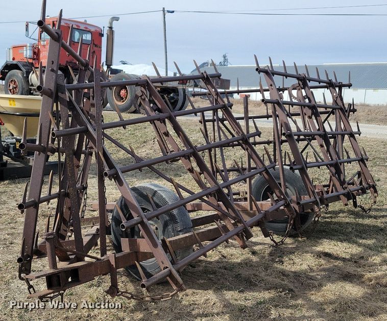 image for item LC9848 Spike tooth drag harrow