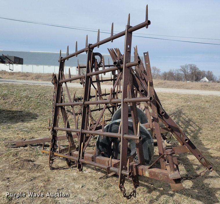 image for item LC9848 Spike tooth drag harrow