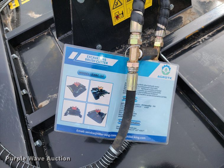 image for item LD9102 AgroTK EXRC-54 excavator rotary mower