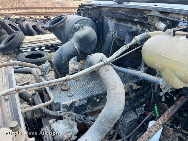 image for item LD9954 1995 White GMC WCA feed delivery truck