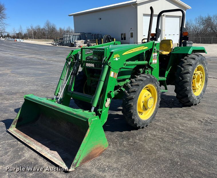 image for item LE9028 2009 John Deere  5055E MFWD tractor