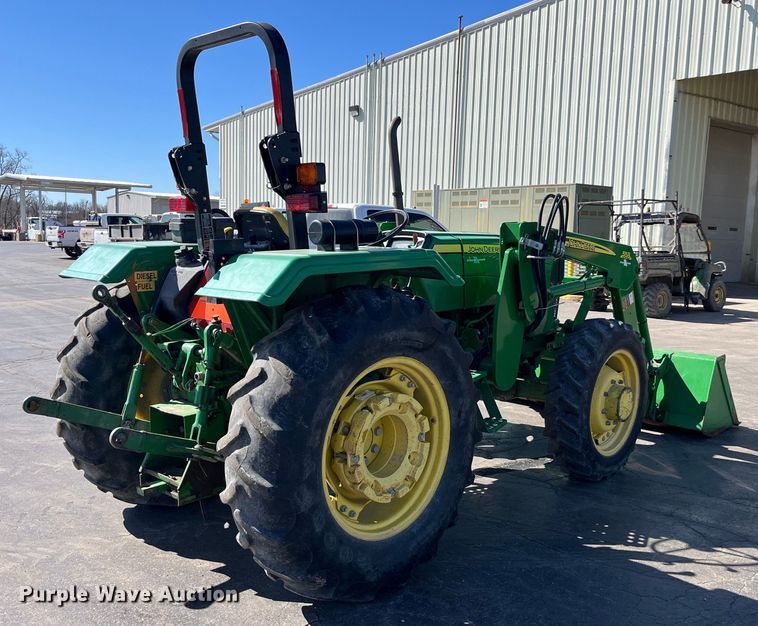 image for item LE9028 2009 John Deere  5055E MFWD tractor