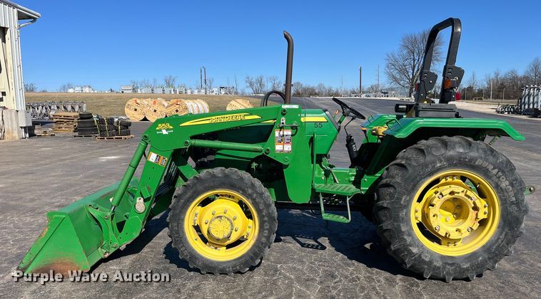 image for item LE9028 2009 John Deere  5055E MFWD tractor