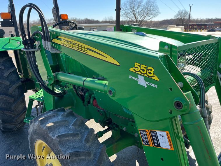 image for item LE9028 2009 John Deere  5055E MFWD tractor