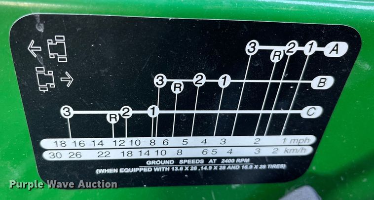 image for item LE9028 2009 John Deere  5055E MFWD tractor