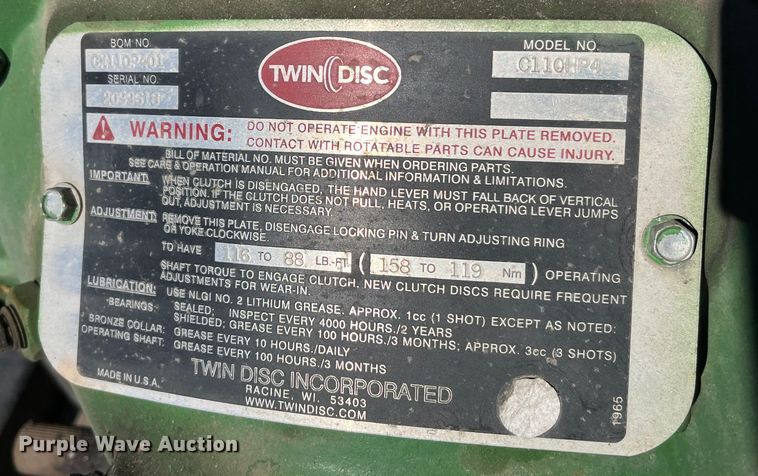 image for item LE9031 Cornell 4RB-F16 irrigation pump