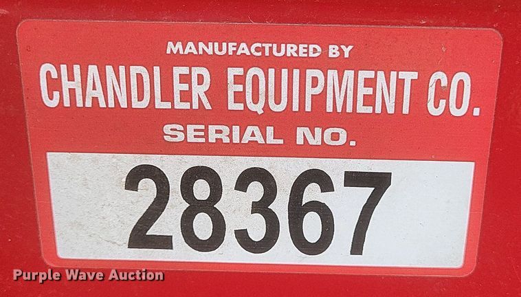 image for item MI9966 2017 Chandler  litter conveyor 