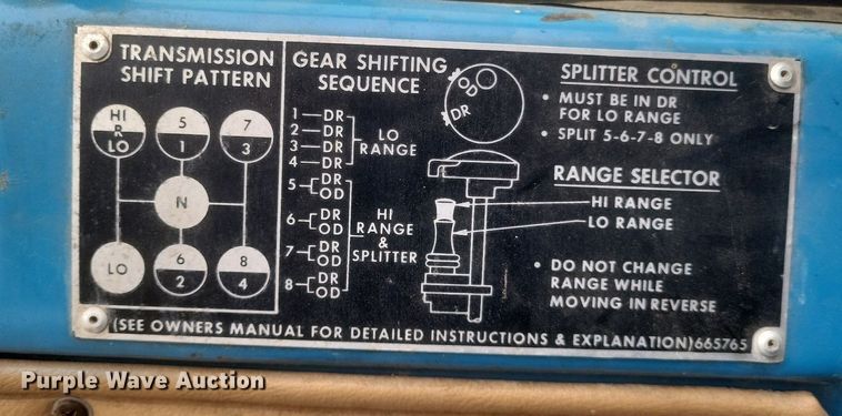 image for item MI9967 1978 GMC   Brigadier  grain truck