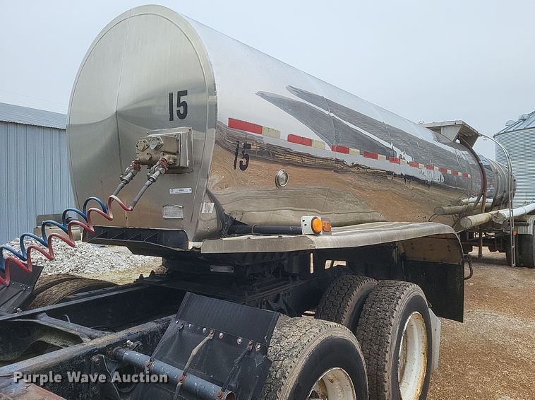 image for item MI9969 1977 Brenner Transport  tank trailer