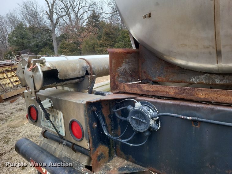 image for item MI9969 1977 Brenner Transport  tank trailer