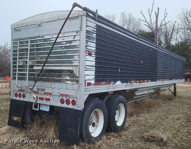 image for item MI9974 1990 Timpte  Hopper Bottom  grain trailer