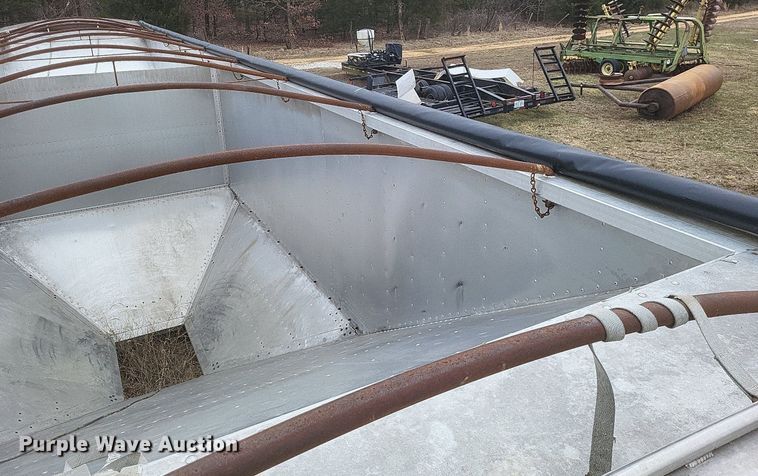 image for item MI9974 1990 Timpte  Hopper Bottom  grain trailer