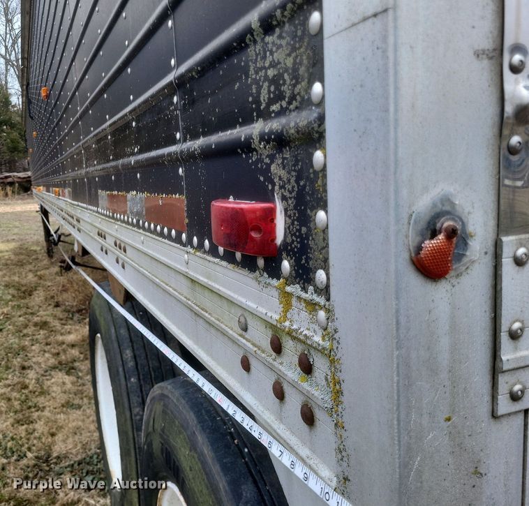 image for item MI9974 1990 Timpte  Hopper Bottom  grain trailer