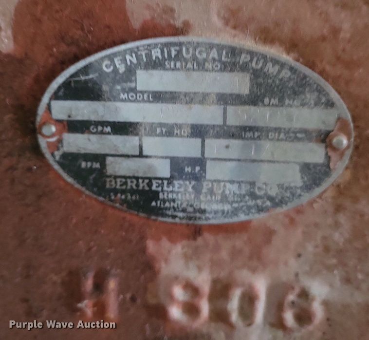 image for item MI9980 Irrigation pump