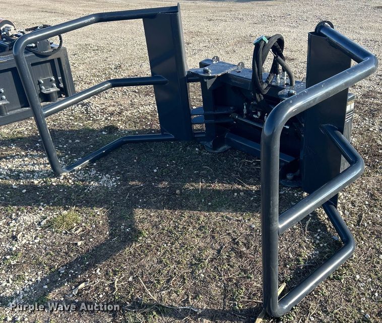 2023 Wolverine BSH1275D skid steer bale grabber in Springville, IA Item MO9194 for sale