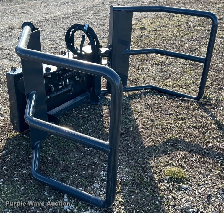 2023 Wolverine BSH1275D skid steer bale grabber in Springville, IA Item MO9194 for sale