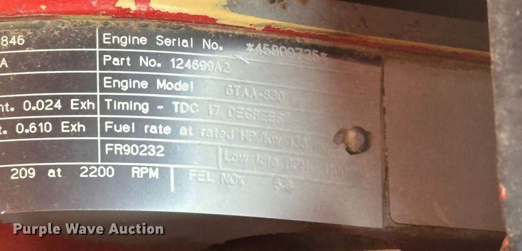 image for item NJ9353 1999 Case 2388 Axial-Flow combine