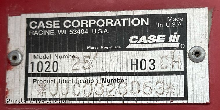 image for item NJ9362 Case  1020 flex head