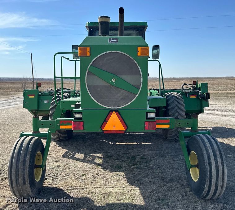 image for item NJ9391 2001 John Deere 4890 SP swather / windrower