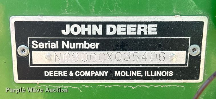 image for item NU9465 John Deere 9300 hoe grain drill