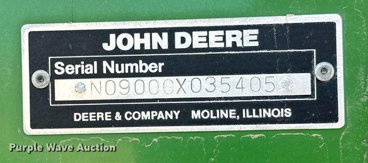 image for item NU9465 John Deere 9300 hoe grain drill