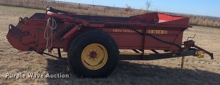image for item NZ9327 New Holland  514 manure spreader