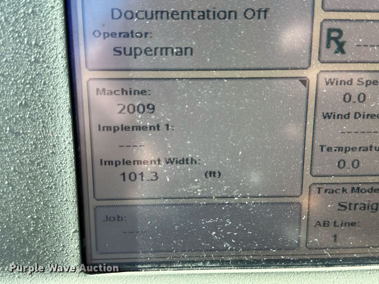 image for item OA9564 2009 John Deere 4730 sprayer