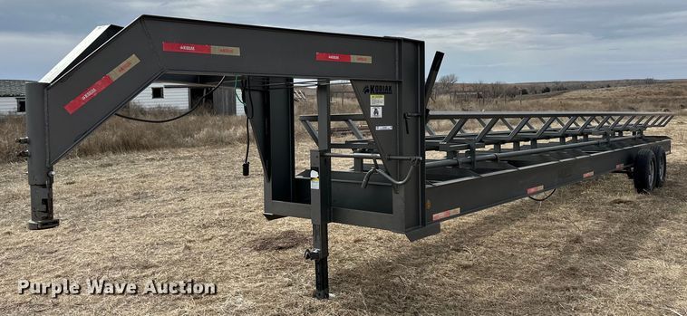 image for item OA9622 Kodiak hay bale trailer