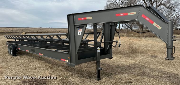 image for item OA9622 Kodiak hay bale trailer