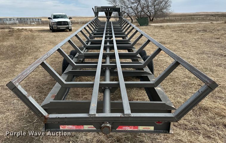 image for item OA9622 Kodiak hay bale trailer