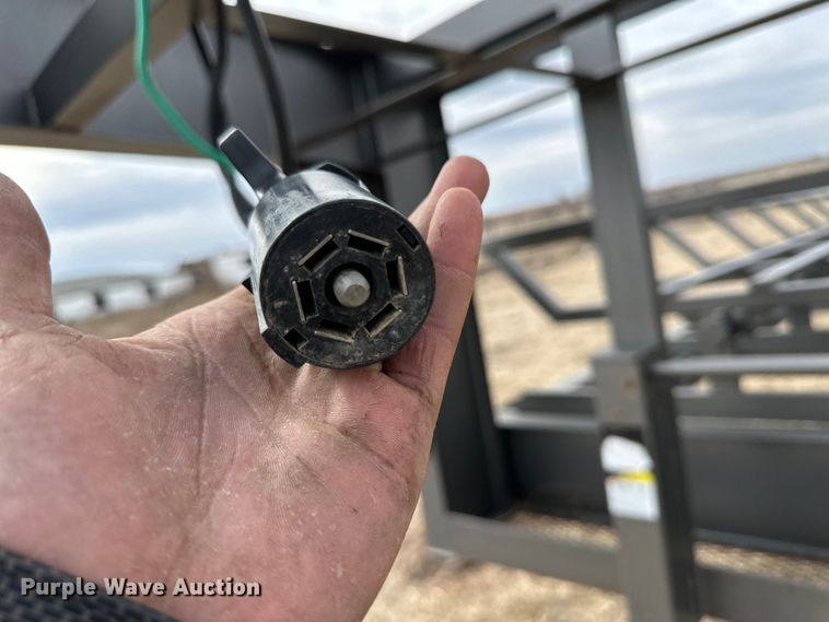 image for item OA9622 Kodiak hay bale trailer