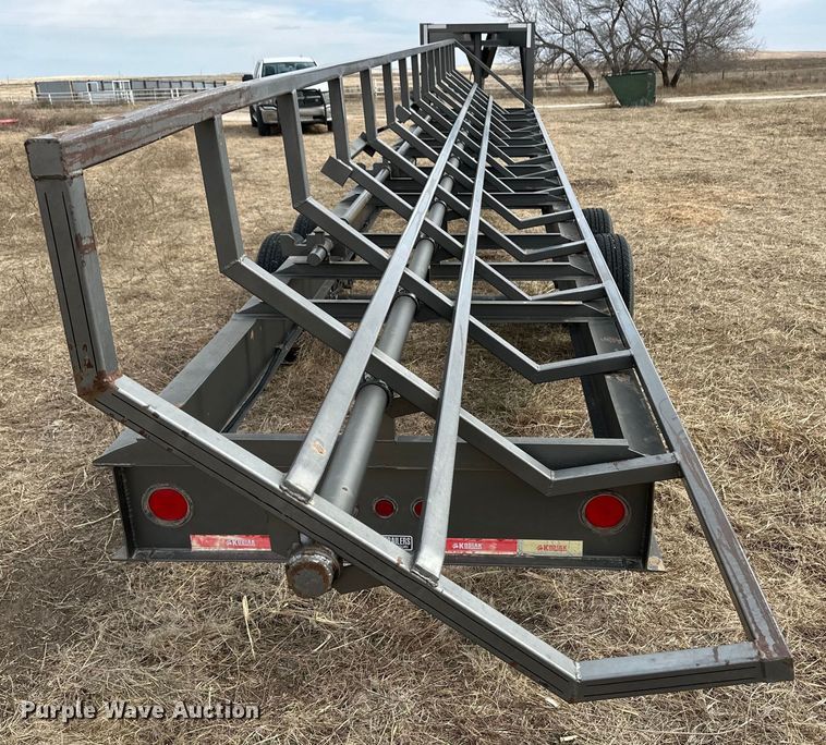 image for item OA9622 Kodiak hay bale trailer