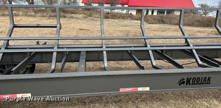 image for item OA9622 Kodiak hay bale trailer