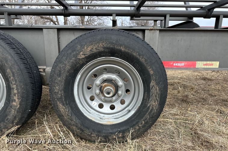 image for item OA9622 Kodiak hay bale trailer