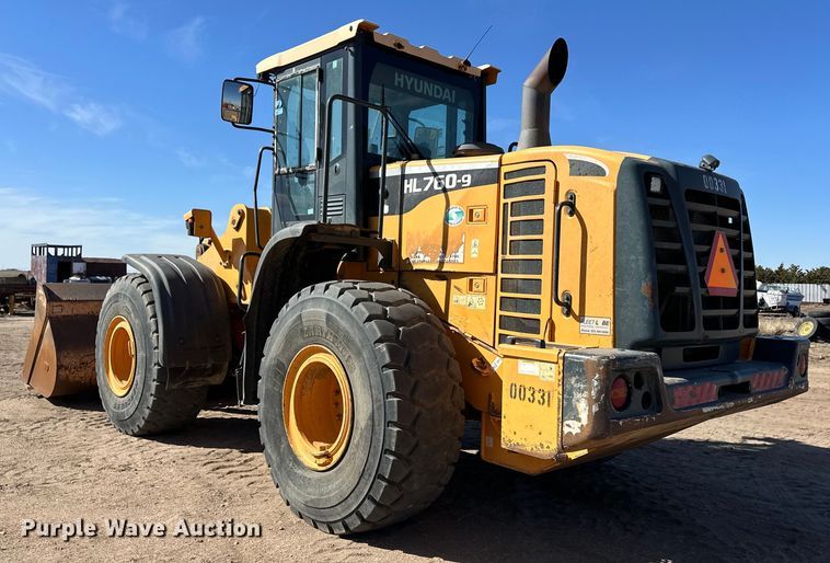 image for item OA9634 2012 Hyundai HL760-9 wheel loader