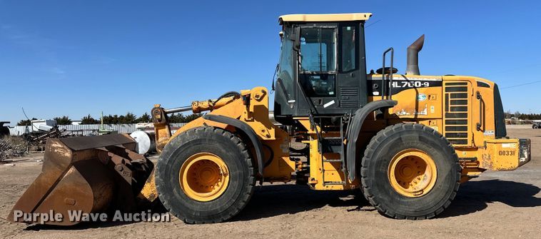 image for item OA9634 2012 Hyundai HL760-9 wheel loader