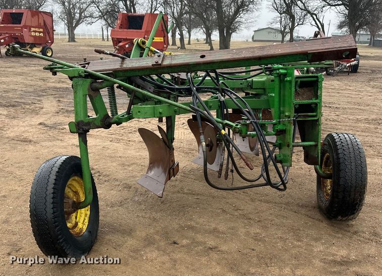 image for item OA9654 John Deere five bottom plow