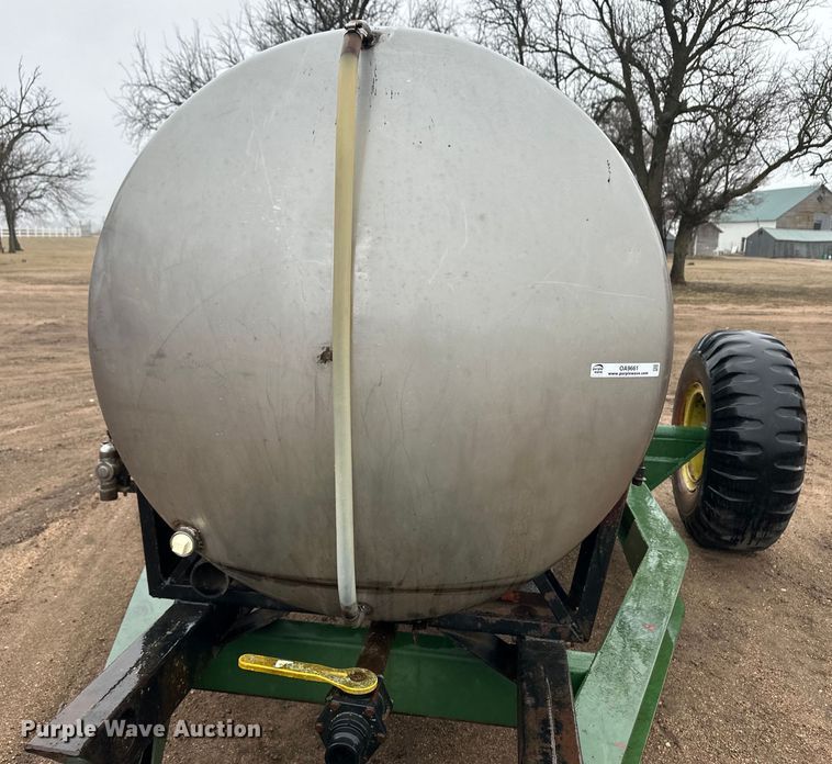 image for item OA9661 Shop built nurse tank trailer