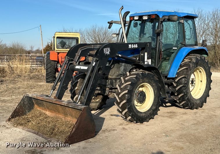 image for item OJ9572 2002 Ford New Holland TS110 tractor