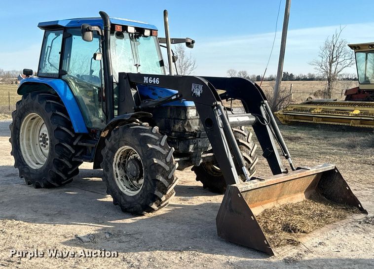 image for item OJ9572 2002 Ford New Holland TS110 tractor