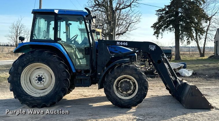 image for item OJ9572 2002 Ford New Holland TS110 tractor