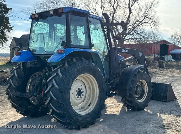 image for item OJ9572 2002 Ford New Holland TS110 tractor